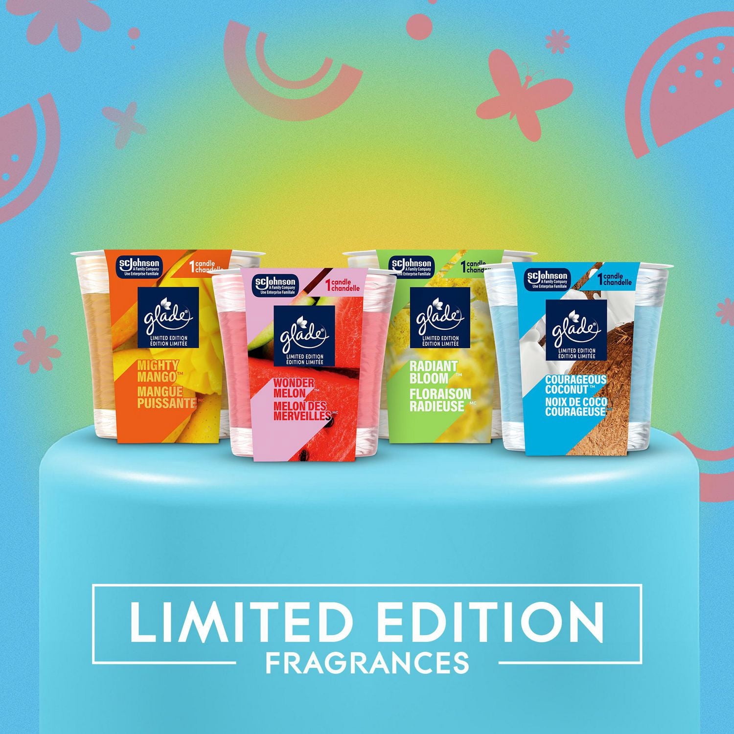 Glade Chandelle parfumée, Courageous Coconut™