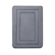 Grey Shower Room Rug Bedroom Meander Carpet Floor Mats Bathroom Absorbent Mats Kitchen Foot Mats Wash Bathroom Rugs For Bath Tub And Shower Rug Nylon Spandex Material Grey Color