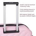 thumbnail image 2 of HIKOLAYAE Upright Luggage with 8-Wheel Spinner in Azure Blue, 3 Piece - TSA Compliant, 2 of 3