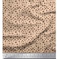 thumbnail image 1 of Soimoi Rayon Fabric Coffee Beans & Coffee Beverages Print Sewing Fabric Yard 56 Inch Wide, 1 of 3