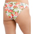 thumbnail image 2 of BCBGeneration Bas de Maillot de Bain Taille Haute pour Femme avec Couvrance Modérée, Blanc Multicolore, Très Petit, 2 of 7