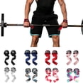 thumbnail image 3 of 1 Paire de Courroies de Musculation Ceinture Gym Soutien du Poignet Levage Entraînement de Poids J4M1, 3 of 9