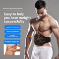 thumbnail image 2 of Portable EMS Abdominal Trainer Belt - Lightweight 0.2kg Foldable Design for Core Strength & Defined Abs, 30 Adjustable Modes, Rechargeable 818 Host, Orange New Version – Ideal for Running, Martial, 2 of 5