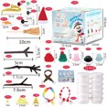 thumbnail image 3 of Hearth & Gear Snowman Craft For Kids DIY Holiday Art Project Winter Activity With For Children Making Diy Crafts for Kids Ages 8-12 Diy Crafts for Girls Diy Crafts for Adults Photography Diy Crafts, 3 of 6