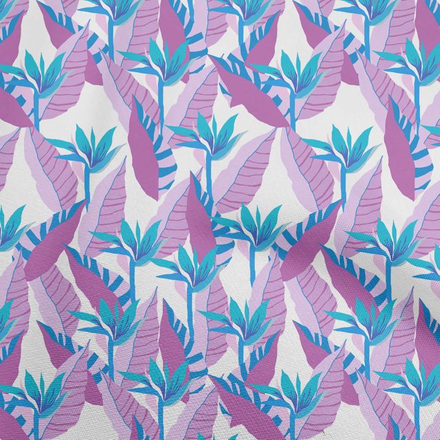 oneOone Cotton Cambric Pink Fabric Floral Sewing Craft Projects Fabric Prints By Yard 56 Inch Wide