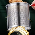 thumbnail image 4 of FHBVT Mini Deep Fryer with Basket, 304 Stainless Steel, Multifunctional Small Fryer for Fries, Chicken Legs, and Cutlets, Ideal for Home Kitchens, Small Spaces, Easy to Use for Quick Meals., 4 of 5