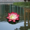 thumbnail image 4 of EGNMCR Water Sensing Lotuse Pool Lamp Floating Lotuse Pool Lamp Water Sensing Floating Pool Lamp LED Floating Solar Pool Lamp Diwali Festival Blessing River Lantern Solar light, 4 of 6