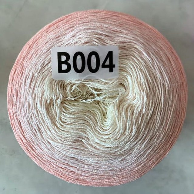 300g Gradient Color Rainbow Cake Yarn Mercerized Cotton Yarn Thread Crochet Shawl Blanket DIY Hand-Woven Yarn for Knitting