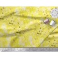 thumbnail image 3 of Soimoi polyester Crepe Fabric Flower Watercolor Print Fabric by the Yard 42 Inch Wide, 3 of 3