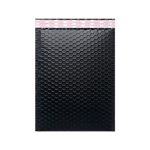 5PCS Black Bubble Mailers Padded Envelopes Waterproof Tear-resistant for Mailing Various Items