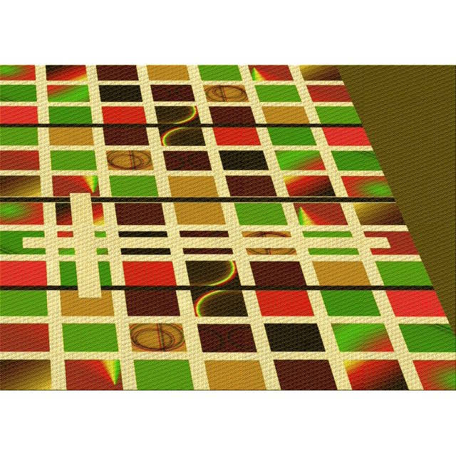 Ahgly Company Tapis d'Intérieur Rectangulaire Transitionnel Vert Lavable à la Machine, 7 Pieds x 10 Pieds