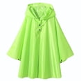 thumbnail image 1 of MIASHUI Poncho de Pluie pour Enfants Réutilisable Imperméable pour Tout-Petits Veste de Pluie, Vert, 2-3 Ans, 1 of 3