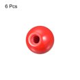 thumbnail image 3 of Unique Bargains Threaded Ball Knobs, 1.57Inch Dia M12 Female Thread Thermoset Round Ball Handles, Red 6 Pack, 3 of 5