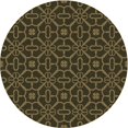 thumbnail image 1 of Ahgly Company Tapis d'Intérieur Lavable en Machine Carré Transitionnel Gris Minuit, 3 Pieds Carré, 1 of 7