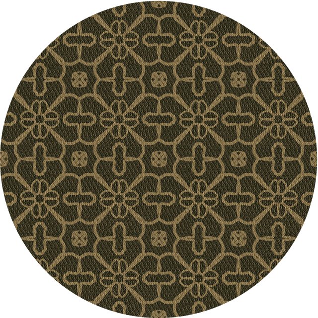 Ahgly Company Tapis d'Intérieur Lavable en Machine Carré Transitionnel Gris Minuit, 3 Pieds Carré