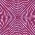 thumbnail image 1 of Ahgly Company Tapis d'Intérieur Lavable à la Machine, Carré, Transitionnel, Rouge Framboise, Tapis de Zone, 5 Pieds Carré, 1 of 7