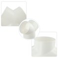 thumbnail image 4 of MYG for PVC Y Shape Ducting Splitter Connector for Extractor Fans Range Hood 150mm White Ventilation Accessories Air Distribution System, 4 of 10