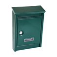 thumbnail image 1 of Siruishop Wall Mount Mailbox Outdoor Postbox Lockable Large Capacity Newspaper Letterbox Metal Delivery Box for Entrance External House Green, 1 of 8