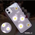 thumbnail image 1 of Phone Case Daisy Voice-activated Light-emitting Phone Case Cover for IP13/14 Pro  Plus  Pro max, 1 of 6