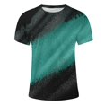 thumbnail image 4 of Aqestyerly T-Shirt Décontracté pour Homme à Manches Courtes, Col Rond, Haut Imprimé, Mode Été, Chemise pour Usage Quotidien HWRETIE, 4 of 4
