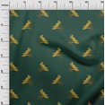 thumbnail image 2 of oneOone Silk Tabby Fabric Bird Block Print Fabric By Yard 42 Inch Wide, 2 of 4