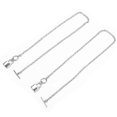 thumbnail image 3 of Chaîne de Serrure en Acier Inoxydable, 2pcs Serrure Colliers Serrure en Acier Inoxydable Colliers Serrure Étrangleurs Finement Réglés Performance, 3 of 5