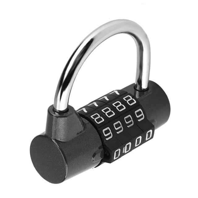 Serrure à Code à Combinaison Serrure de Sécurité à Mot de Passe pour Armoires à Bagages Casiers à Code à 4 Chiffres