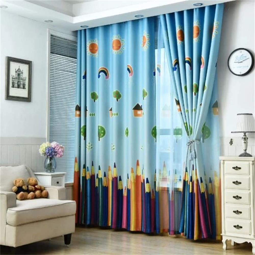 Feuilles Transparentes Rideau Tulle Fenêtre Traitement Voile Drape Cantonnière 1 Panneau Tissu