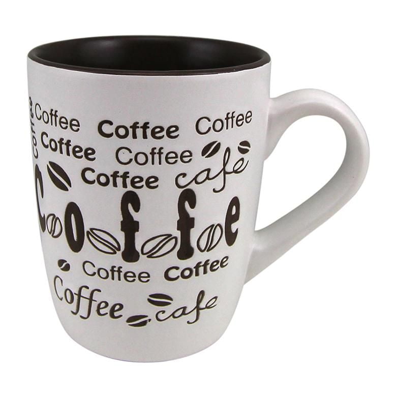 Tasse mainstays Glaze coffee CAFÉ blanche 13oz