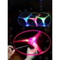 thumbnail image 2 of 2 Sets Light Up Flying Saucer & Flying Disc Flying Toys Set, Luminescent Bamboo Dragonfly Included, 2 of 5