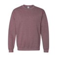 thumbnail image 1 of Gildan Chandail Molletonné à Col Ras du Cou pour Hommes, m, Heather Sport Dark Maroon, 1 of 1
