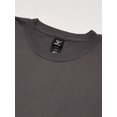 thumbnail image 2 of Hanes T-Shirt pour Hommes Beefy Lot de 2, 3TG, Gris Fumée, 2 of 3