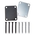 thumbnail image 4 of Shisuyan Guitar Neck Plate for Replacement Guitar Neck Plates Stainless Steel 4 Sets, 4 of 8