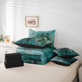 thumbnail image 4 of YST Aqua Sea Turtle 7-Piece Comforter Set, Marine Ocean Theme, Full Size, 4 of 4