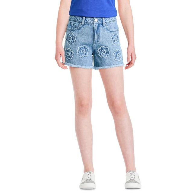 George Girls' Applique Denim Short