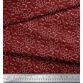 thumbnail image 2 of Soimoi Velvet Fabric Chemical Formula Education Theme Fabric Prints by Yard 58 Inch Wide, 2 of 3