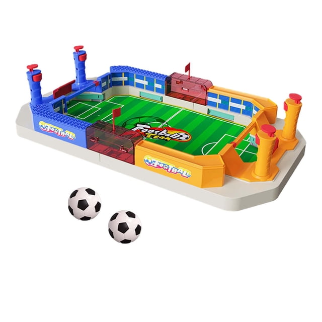 TISHITA Mini Table Soccer Game Tabletop Football Game Toy for Party Family Game 2 Balls
