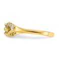 thumbnail image 4 of 10k Yellow Gold Cubic Zirconia Cz Ring, 4 of 10