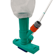 thumbnail image 2 of Portable Pool Vacuum Jet Underwater Cleaner with Brush for Above Ground Pool,Spas,Ponds & Fountains-US, 2 of 7