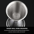 thumbnail image 4 of XZNGL Stainless Steel Ounce Cup Double End Measuring Glass Measuring Glass Double End Measuring Glass Dedicated For Bar Counter Curling, 4 of 7