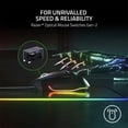 thumbnail image 3 of Razer Basilisk V3 Customizable Gaming Mouse,26000 DPI, 10+1 Macro Buttons,11 Chroma RGB Lighting Zones, 3 of 5