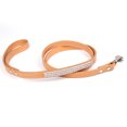 thumbnail image 2 of CBFFDC Cute Pet Leash Sparkling Design Dog Leash Hanging Hook Comfortable Artificial Leather Durable Pet Traction Rope, 2 of 7