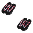 thumbnail image 2 of maskred Japanese Clogs Slippers Geta Sandals Flops for Men Women Fashionable and Versatile Black Round Size 40 2Set, 2 of 6