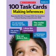 thumbnail image 1 of Scholastic Teaching Resources SC-860316 100 Task Cards Making Inferences, 1 of 3