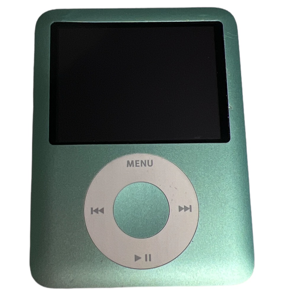 Apple ipod nano 第3世代 8GB グレー Refurbished Apple iPod Nano 3rd Generation 8GB Green, MP3 Audio