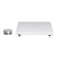 thumbnail image 1 of Fluance Turntable Isolation Base Anti-Vibration Wood Platform And HiFi Vinyl Record Weight Stabilizer - Piano White, 1 of 8