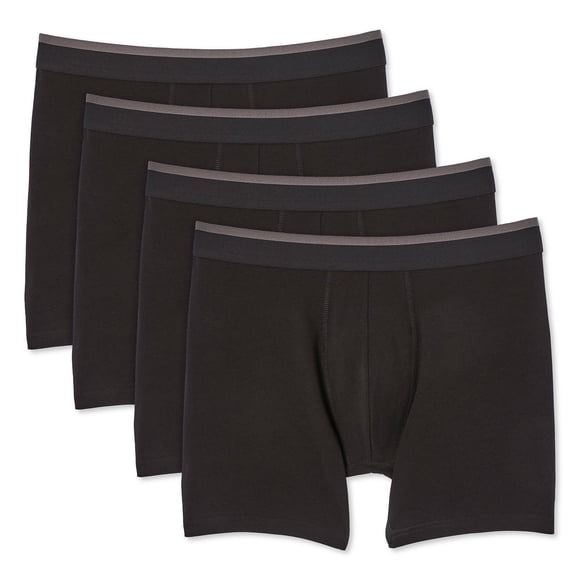 Athletic Works Men's Boxer Briefs 4-Pack
