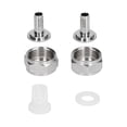 thumbnail image 2 of Stainless Steel Beer Keg Coupler Connector Fitting Beer Line Connector Kit for Brewing Equipment, 2 of 14