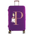 thumbnail image 1 of For 18-32 Inch Luggage Cover Suitcase Protector Travel Accessories Unlimited Rose Gold Thicker Elastic Dust Cover Trolley Case 8rose gold P L, 1 of 6