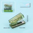 thumbnail image 3 of Transparent Mini Stapler Set Stapler Student Stationery Data Collation Stapler, 3 of 4